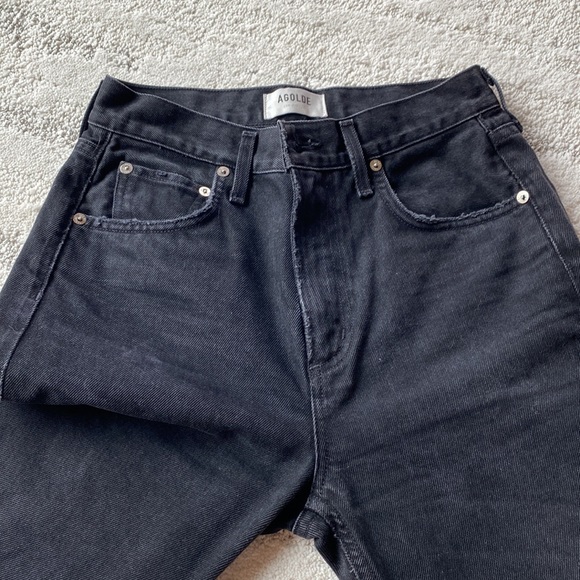 Agolde Cherie High waisted jeans size 24 WORN ONE TIME - Picture 5 of 6